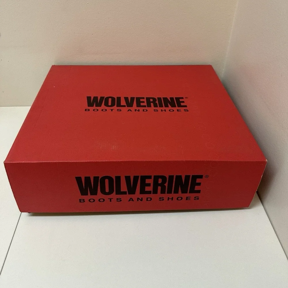 Wolverine 01916 Red Oak Wellington Leather Pull on Work Boots Men's Size 11 EE